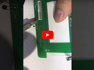 Video of welding humidity sensor